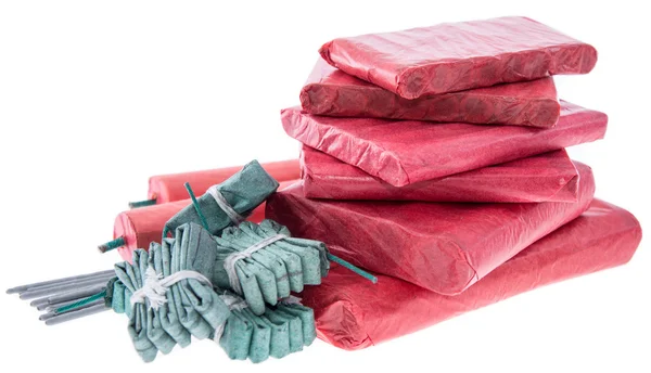 Heap of Firecrackers — Stock Photo, Image