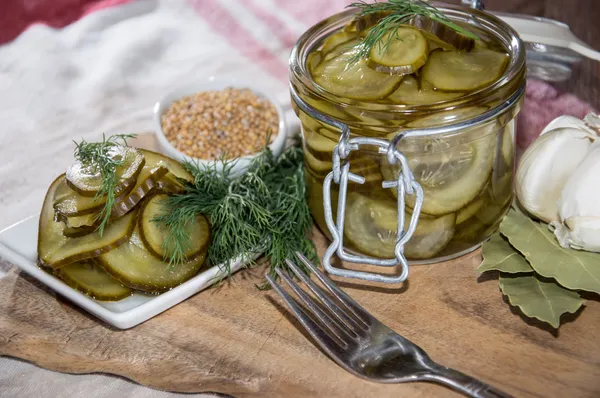 Essiggurken — Stockfoto