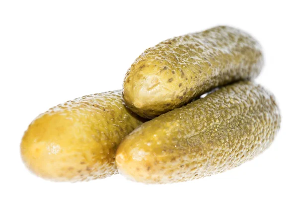 Pickles isolated on white — Stock Photo, Image