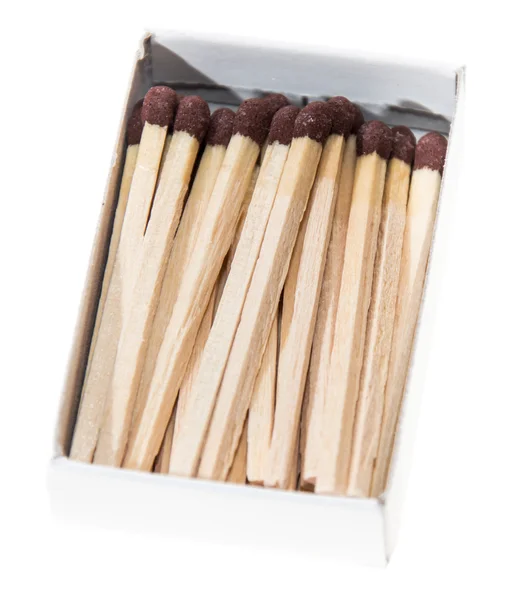 Matchsticks dans une boîte — Photo