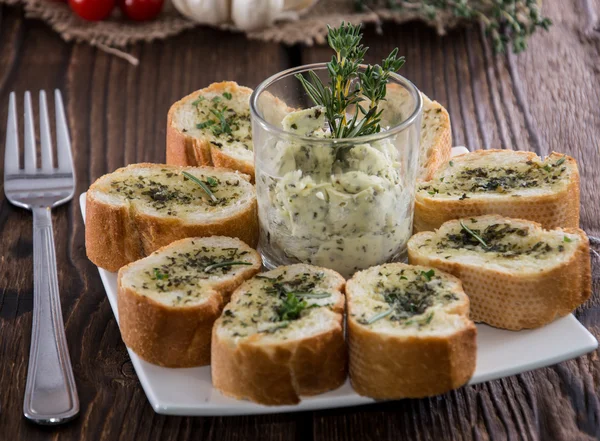 Fresh made Garlic Bread — Stock Photo, Image