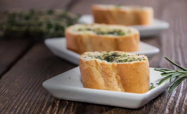 Appetizer de pão de alho — Fotografia de Stock