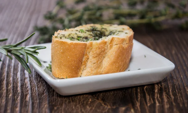 Pan de ajo recién hecho — Foto de Stock