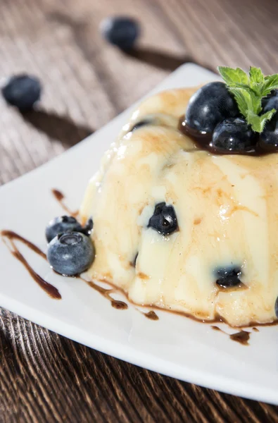 Blueberry Pudding — Stock Photo, Image