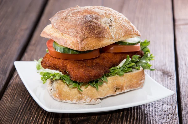 Fresh made Chicken Sandwich — Stock Photo, Image