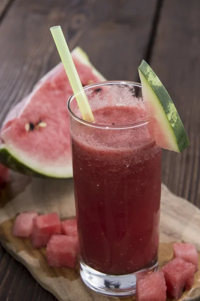 Suco de melancia caseiro — Fotografia de Stock