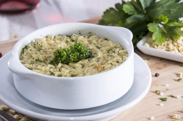 Buchstabensuppe — Stockfoto