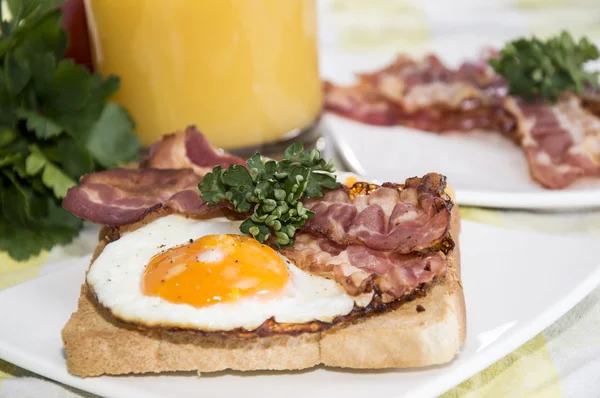 Eggs and Bacon — Stock Photo, Image