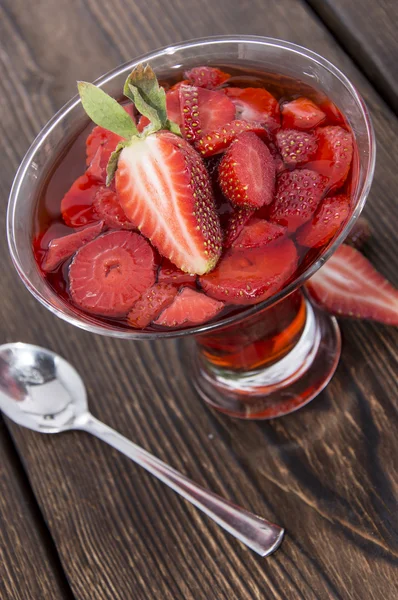 Jello aux fraises — Photo