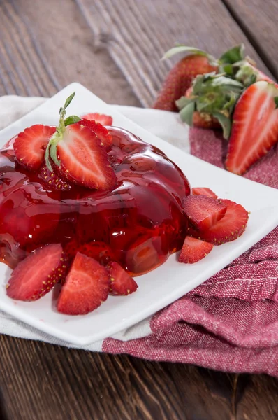 Strawberry Jello — Stok Foto