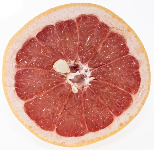 Pomelo sobre blanco —  Fotos de Stock