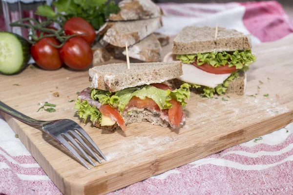 Sanduíche de Turquia — Fotografia de Stock