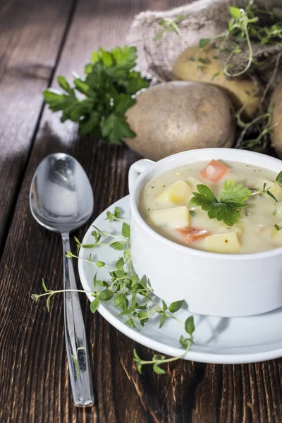 Supă de cartofi — Fotografie, imagine de stoc