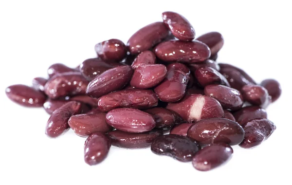 Heap of Kidney Beans isolated on white — Stock Photo, Image