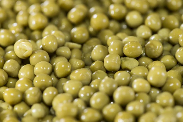Canned Peas (background) — Stock Photo, Image