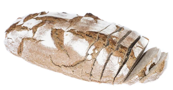Άχυρο ψωμιού που απομονώνεται σε λευκό — Φωτογραφία Αρχείου