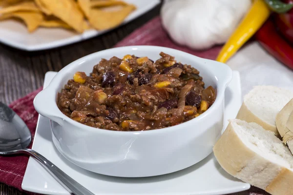 Ev yapımı chili con carne — Stok fotoğraf