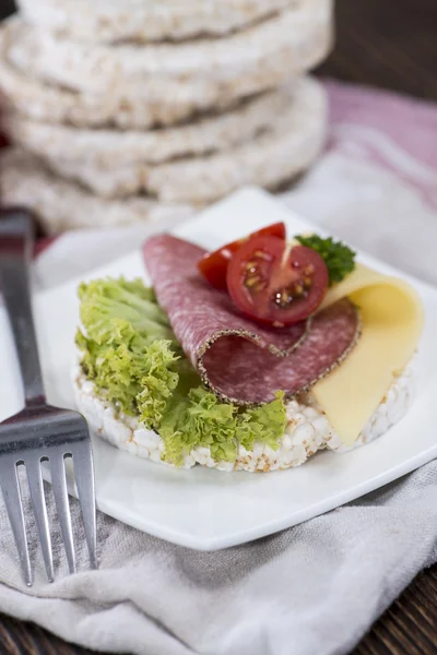 Pasteles de arroz en un plato — Foto de Stock