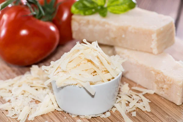 Revet parmesanost - Stock-foto