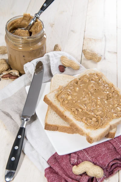 Erdnussbutter — Stockfoto