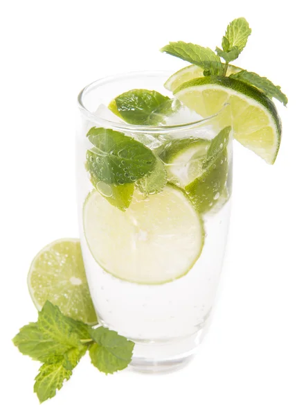 Sparkling Water isolated on white — Stock Photo, Image