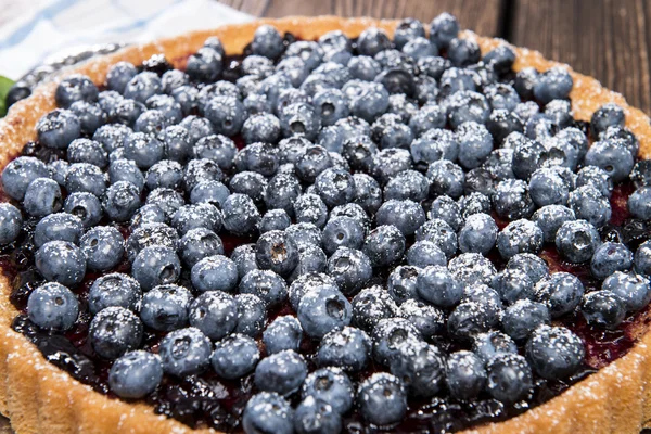 Tarte aux myrtilles fraîches aux fruits — Photo