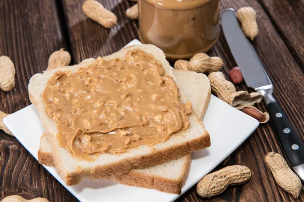 Peanut Butter Sandwich — Stock Photo, Image