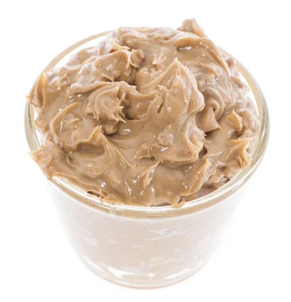 Peanut Butter on white — Stock Photo, Image