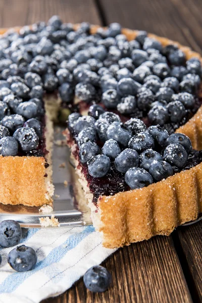 Fresh Blueberry Tart with fruits — Stock Photo, Image