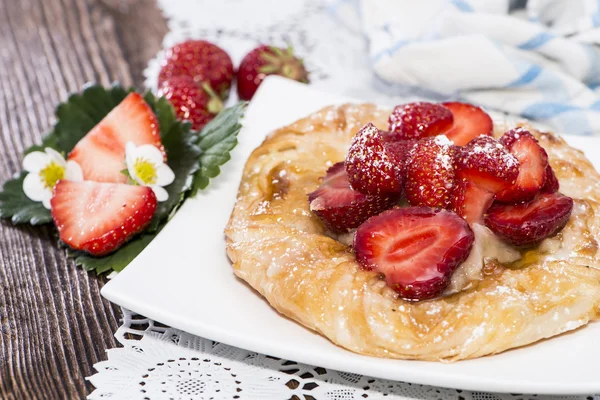 Tarta de fresa — Foto de Stock