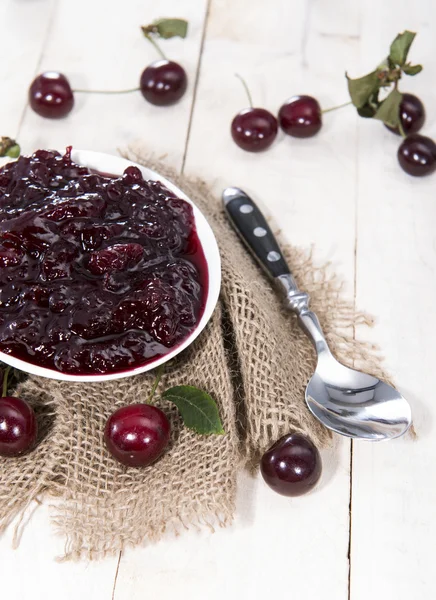 Cherry marmelade — Stockfoto