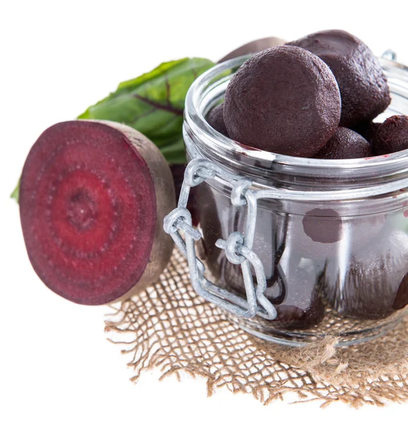 Isolated pickled Beetrot — Stock Photo, Image