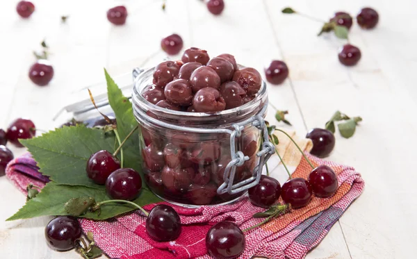 Pickled Cherries — Stock Photo, Image