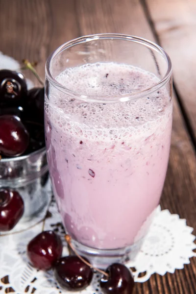Homemade Cherry Shake — Stock Photo, Image