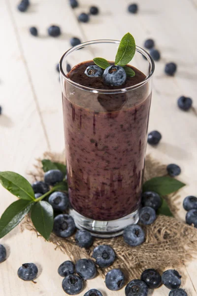 Healthy Blueberry Shake — Stock Photo, Image