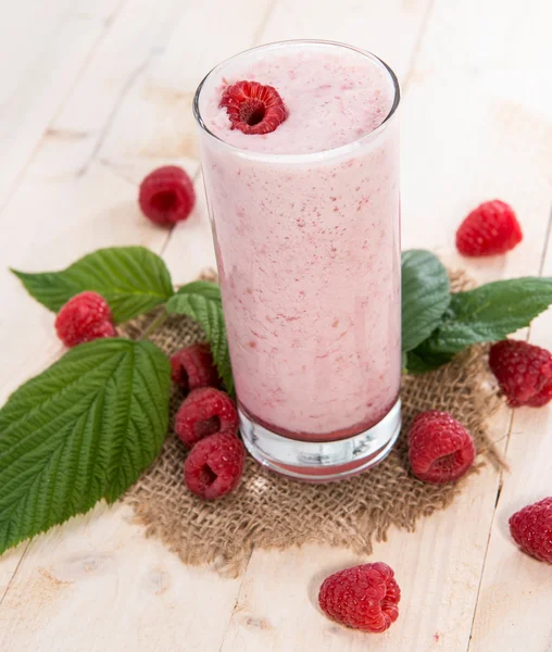 Raspberry Milkshake — Stok Foto