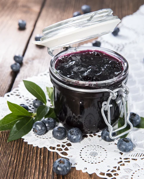 Homemade Blueberry Jam — Stock Photo, Image