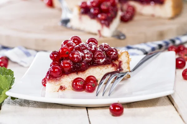 Rote Johannisbeere Cupcake — Stockfoto