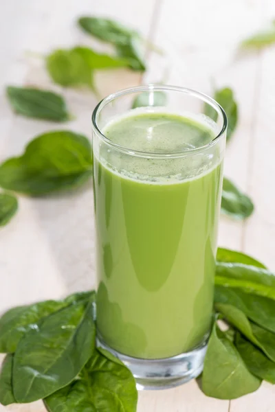 Sunn spinatjuice – stockfoto