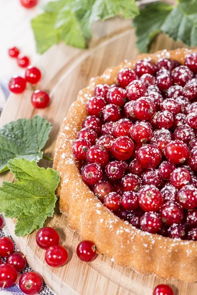 Portion of Red Currant Cupcake — Stock Photo, Image