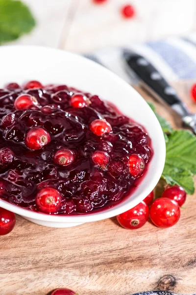 Red Currant Jam — Stock Photo, Image