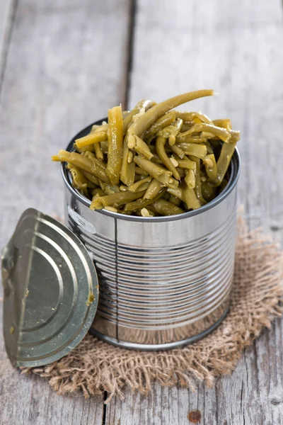 Portion of cooked Beans — Stock Photo, Image