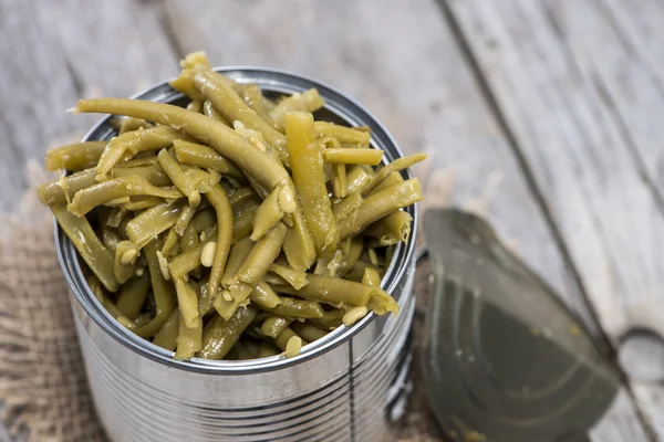 Frijoles verdes en escabeche — Foto de Stock