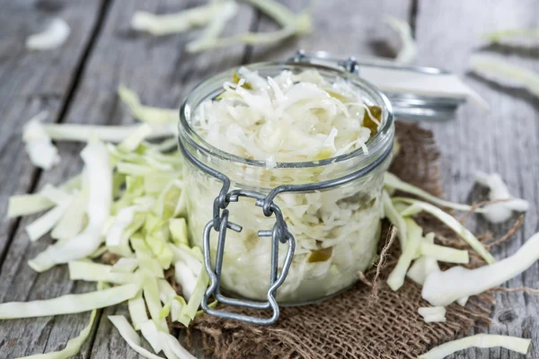 Домашнє салат з капусти — стокове фото