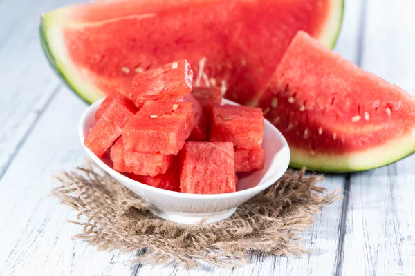 Fresh pieces of Watermelon — Stock Photo, Image