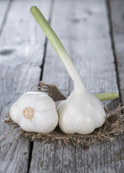 Frischer Knoblauch — Stockfoto