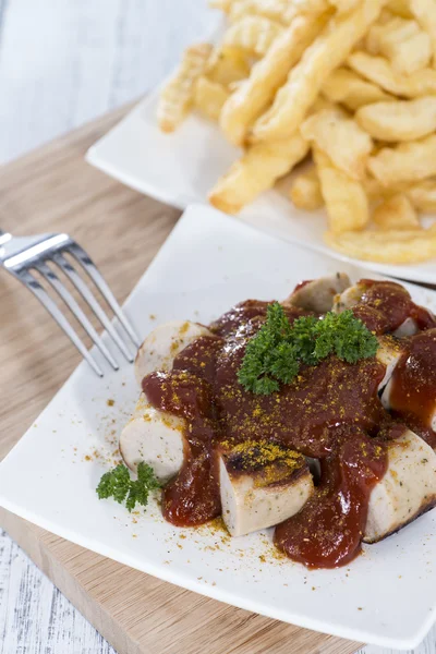 German Currywurst — Stock Photo, Image