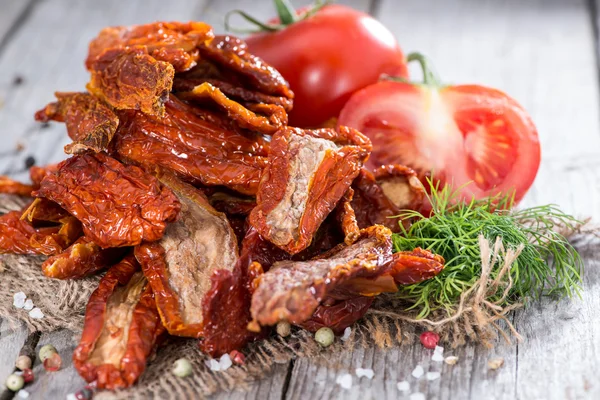 Portion of dried Tomatoes — Stock Photo, Image