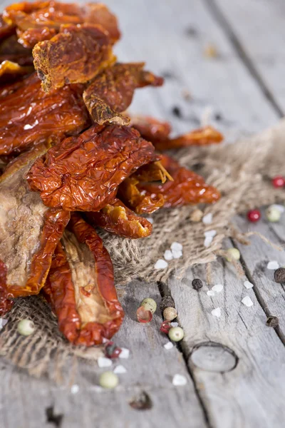 Portion of Sun Dried Tomatoes — Stock Photo, Image