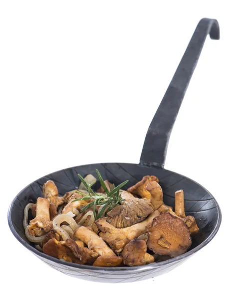 Fried Chanterelles — Stock Photo, Image